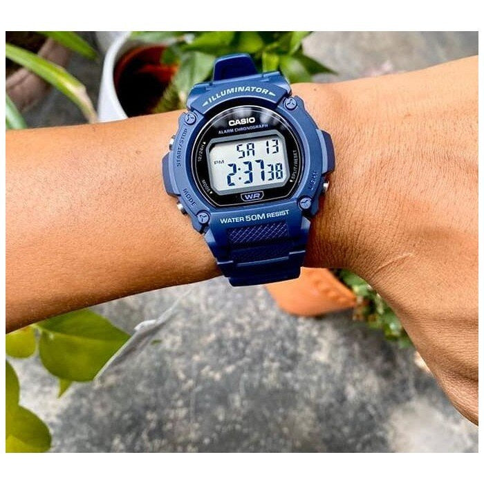 ZEGAREK MĘSKI CASIO W-219H-2A + BOX-7