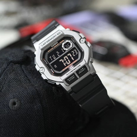 ZEGAREK MĘSKI CASIO Sports WS-1400H-1B + BOX (zd271a)-4
