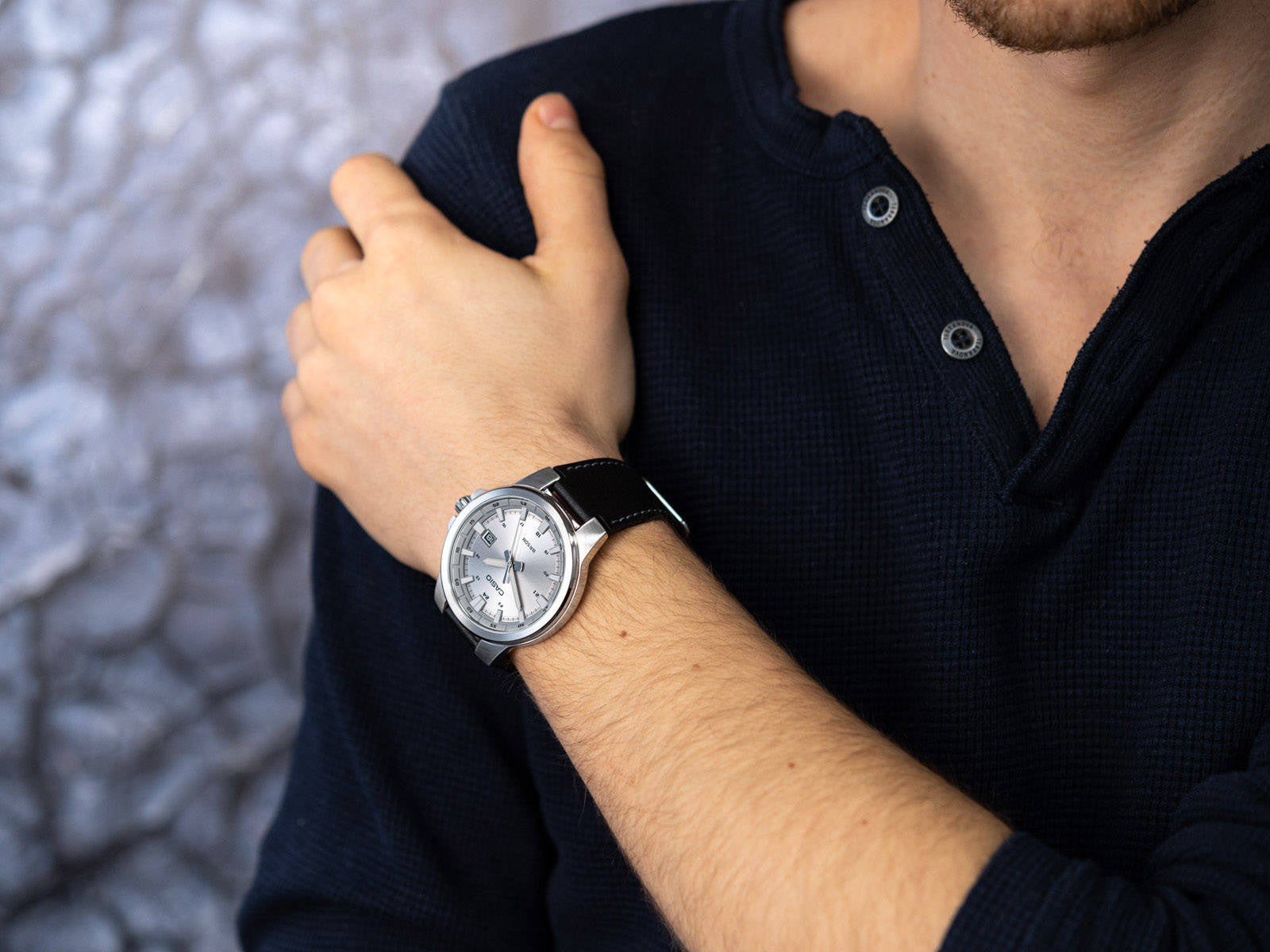 ZEGAREK MĘSKI CASIO MTP-E173L-7A + BOX-6