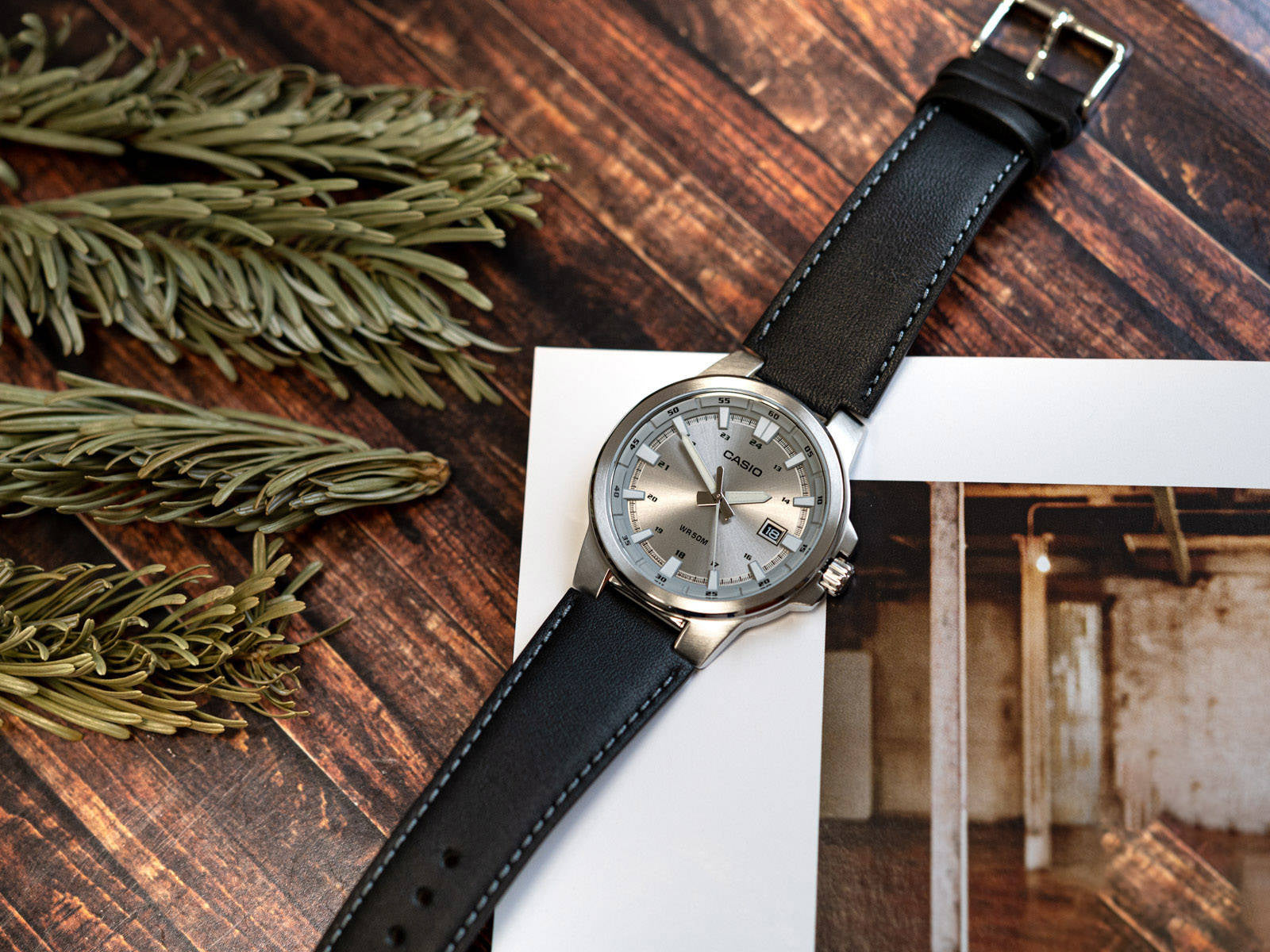 ZEGAREK MĘSKI CASIO MTP-E173L-7A + BOX-7