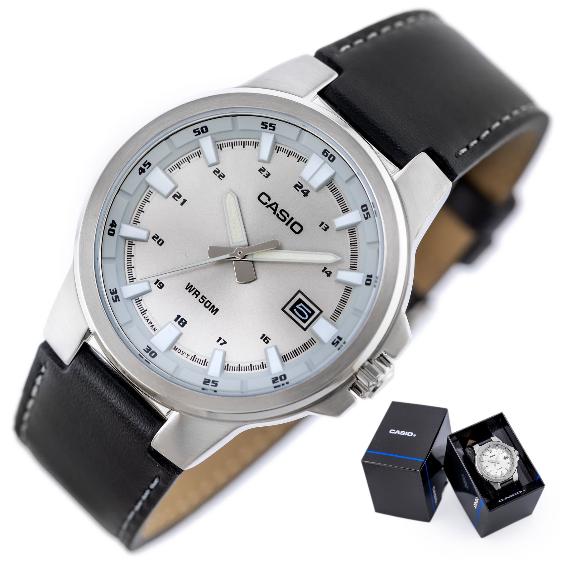 ZEGAREK MĘSKI CASIO MTP-E173L-7A + BOX-9