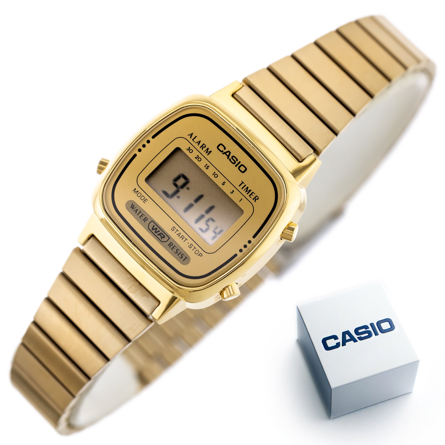 ZEGAREK DAMSKI CASIO VINTAGE LA-670WGA-9 (zd597d) + BOX-9