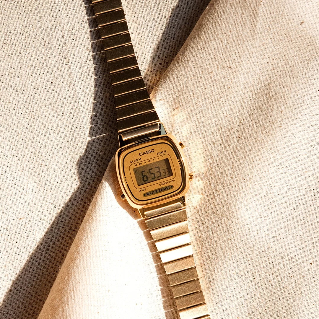 ZEGAREK DAMSKI CASIO VINTAGE LA-670WGA-9 (zd597d) + BOX-7