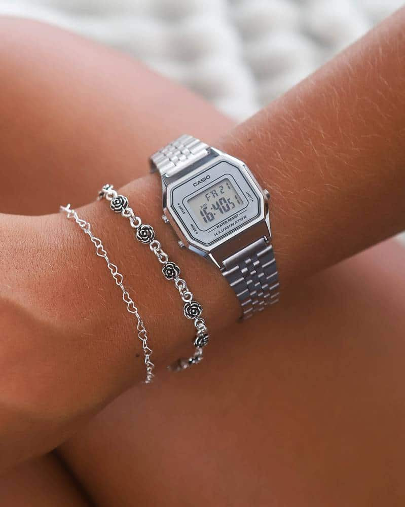 ZEGAREK DAMSKI CASIO LA680WA-7 (zd631b) + BOX-9