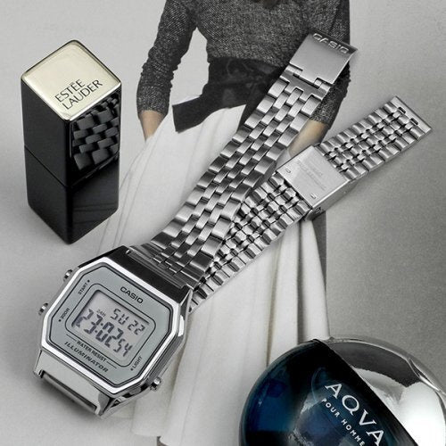 ZEGAREK DAMSKI CASIO LA680WA-7 (zd631b) + BOX-5
