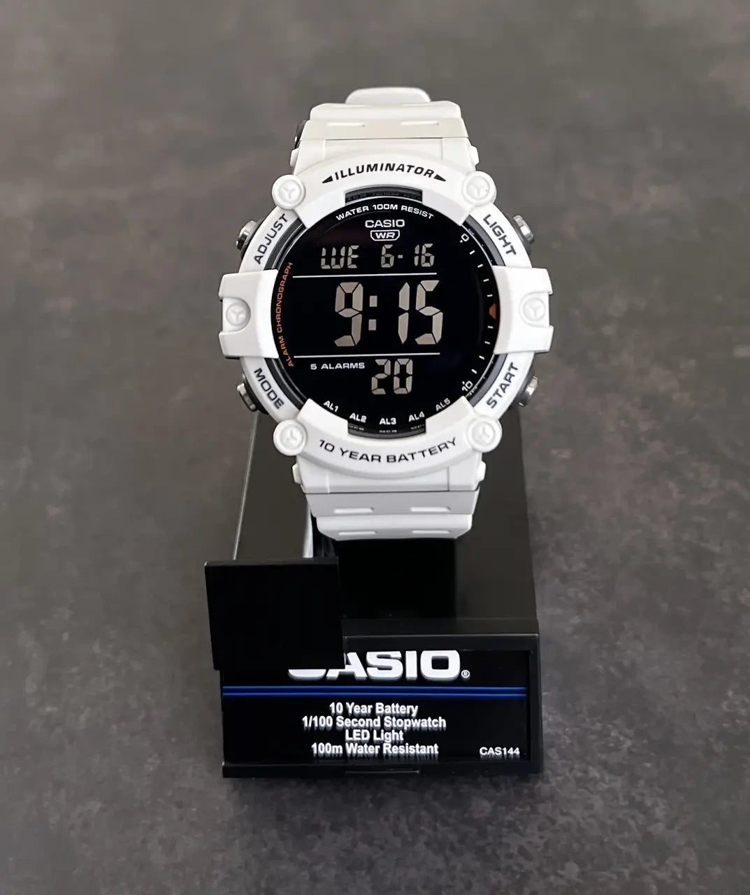 ZEGAREK MĘSKI CASIO AE-1500WH-8B2 + BOX-7