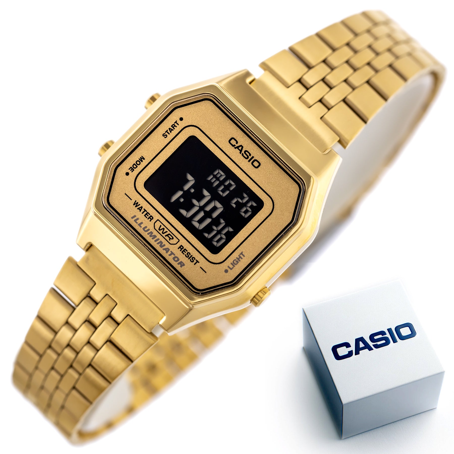 ZEGAREK DAMSKI CASIO VINTAGE LA680WGA-9B + BOX-8