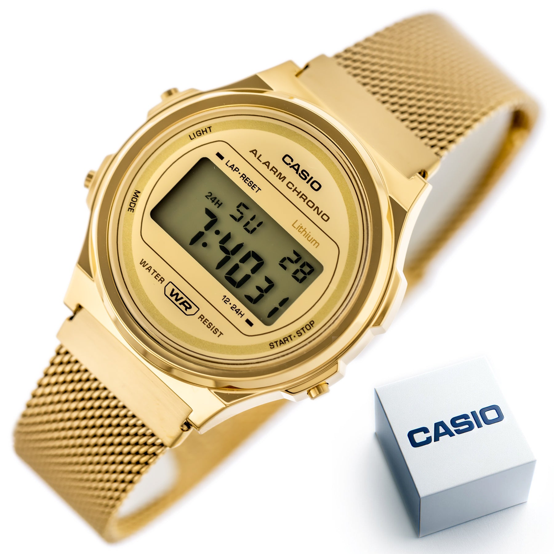 Zegarek Damski Casio Vintage A171WEMG-9A + BOX (zd645a)-9