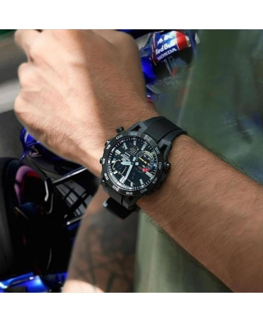 Zegarek Męski Casio EDIFICE 48mm ECB-40MP-1A Bluetooth + BOX-4