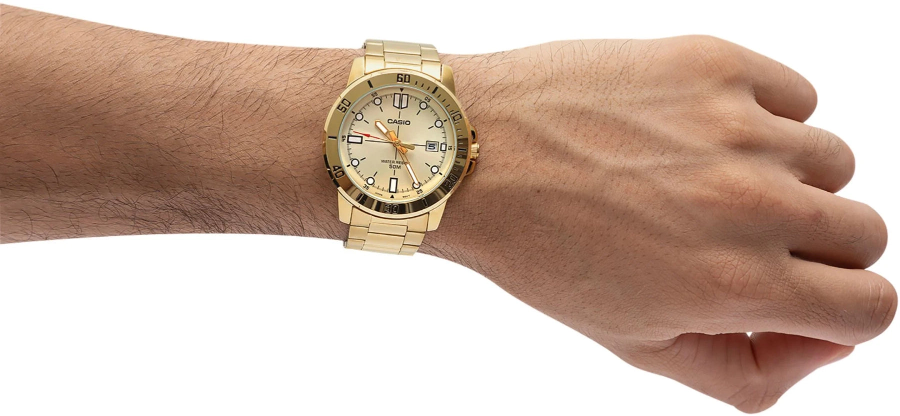 ZEGAREK MĘSKI CASIO MTP-VD01G-9E (zd185d) + BOX-9