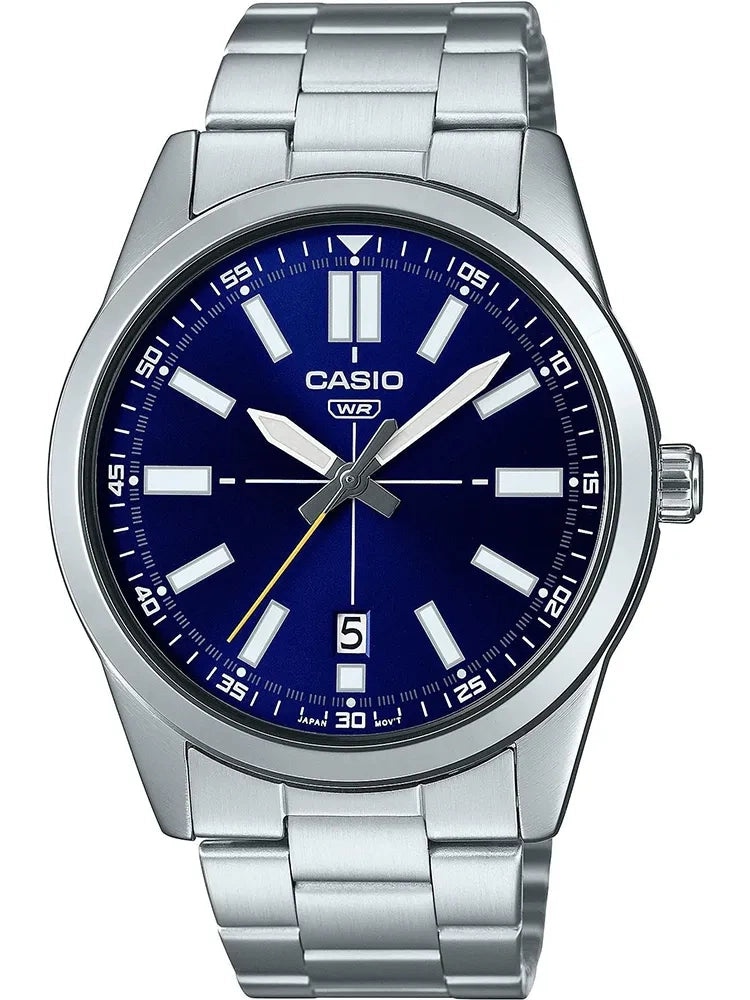 ZEGAREK MĘSKI CASIO MTP-VD02D-2E (zd217a) + BOX-1