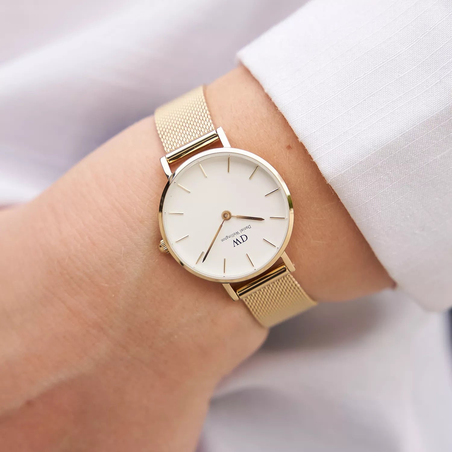 ZEGAREK DAMSKI DANIEL WELLINGTON DW00100346 - Petite Evergold 36mm-7