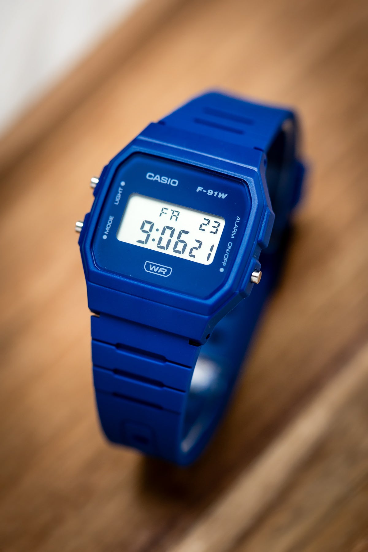 ZEGAREK MĘSKI CASIO F-91WB-2A1DF + BOX-4