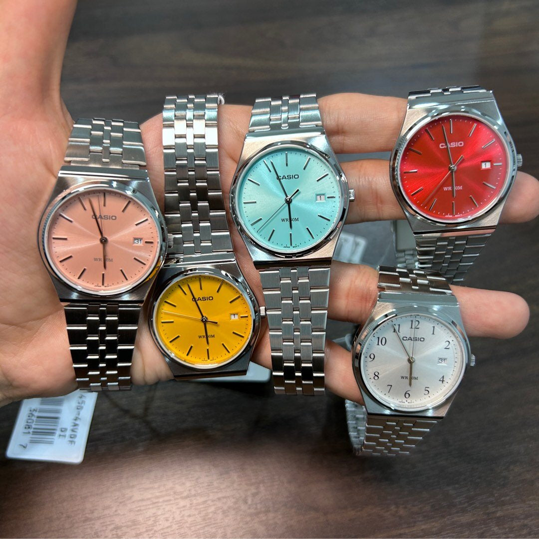 Zegarek Męski Casio MTP-B145D-4A2 + BOX (zd230e)-6