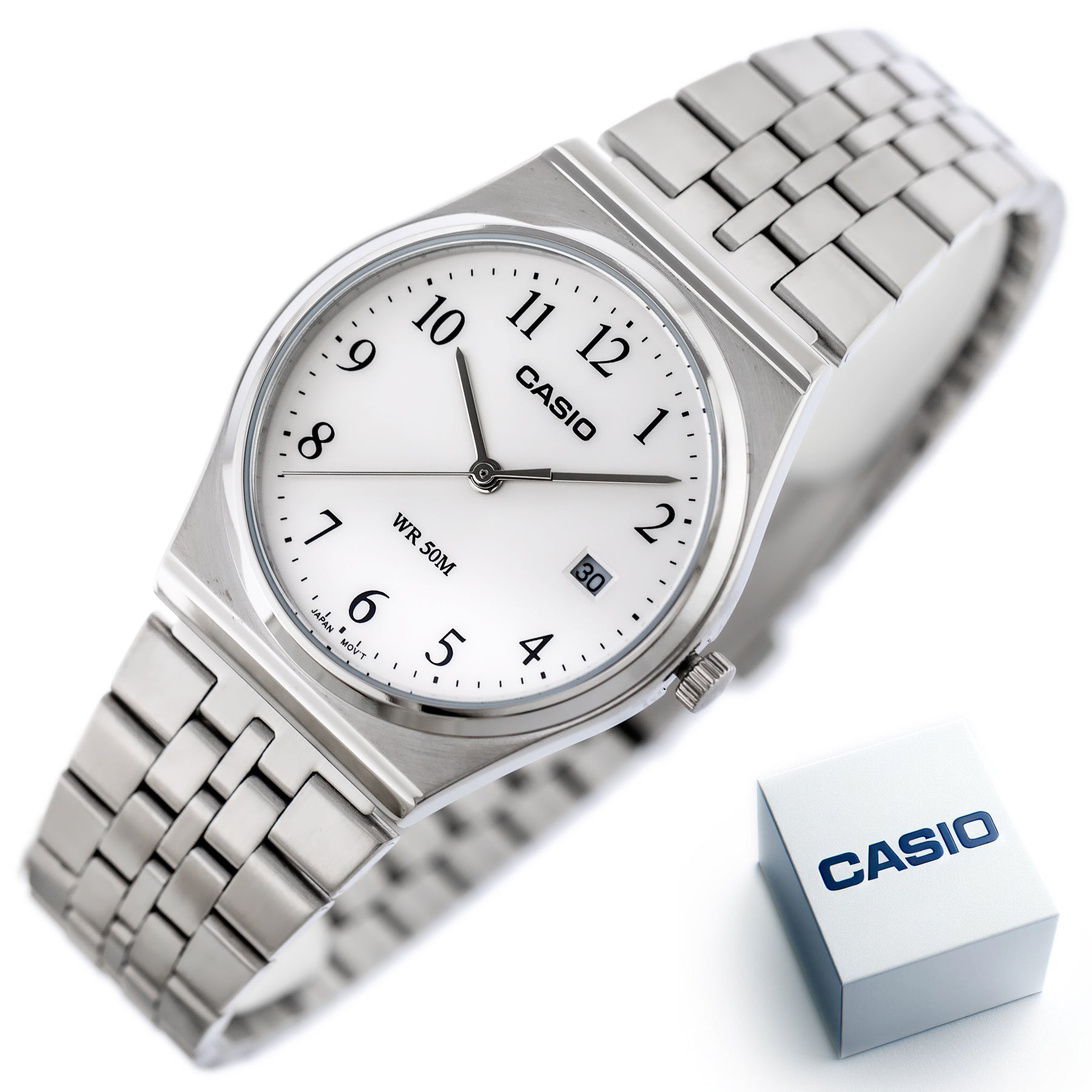 Zegarek Męski Casio MTP-B145D-7B + BOX (zd230f)-9