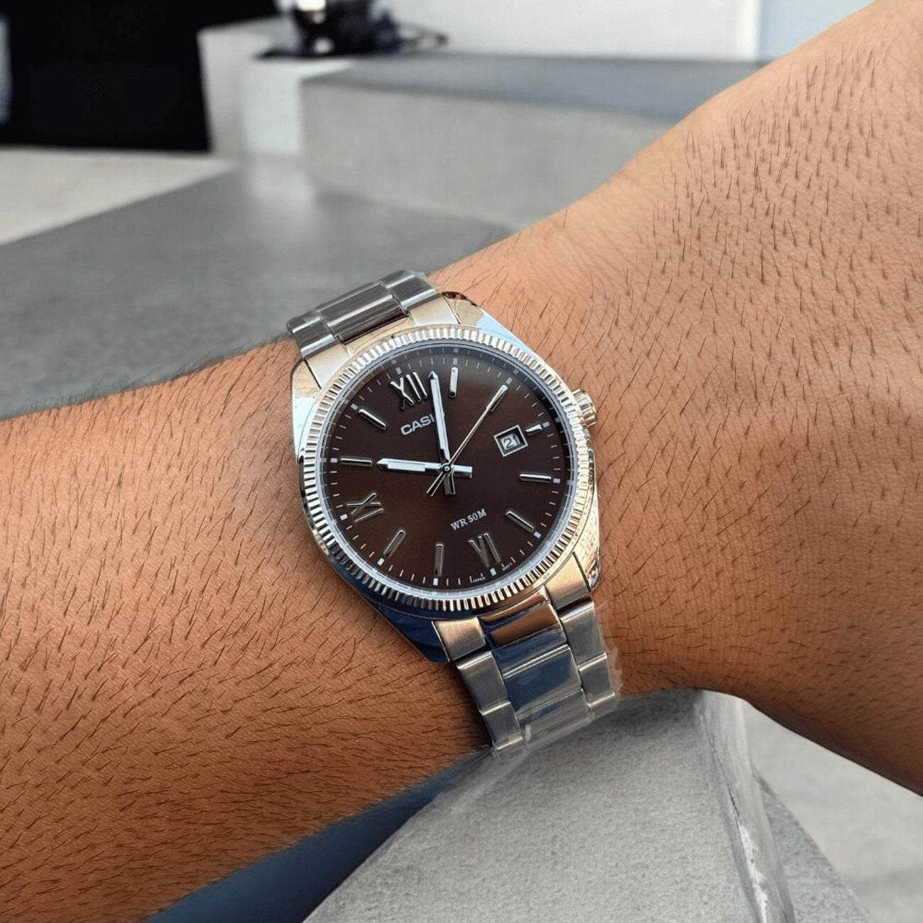 ZEGAREK MĘSKI CASIO MTP-1302DD-5A (zd072p) + BOX-4