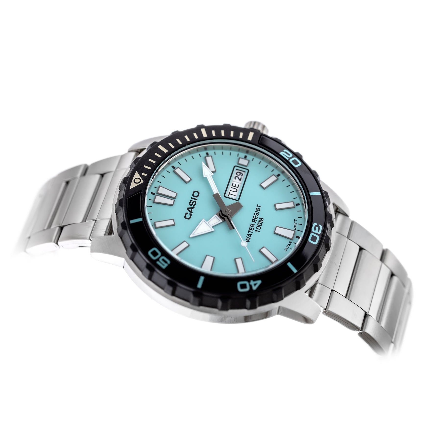 Zegarek Męski Casio MTD-125D-2A2 + BOX WR100-3