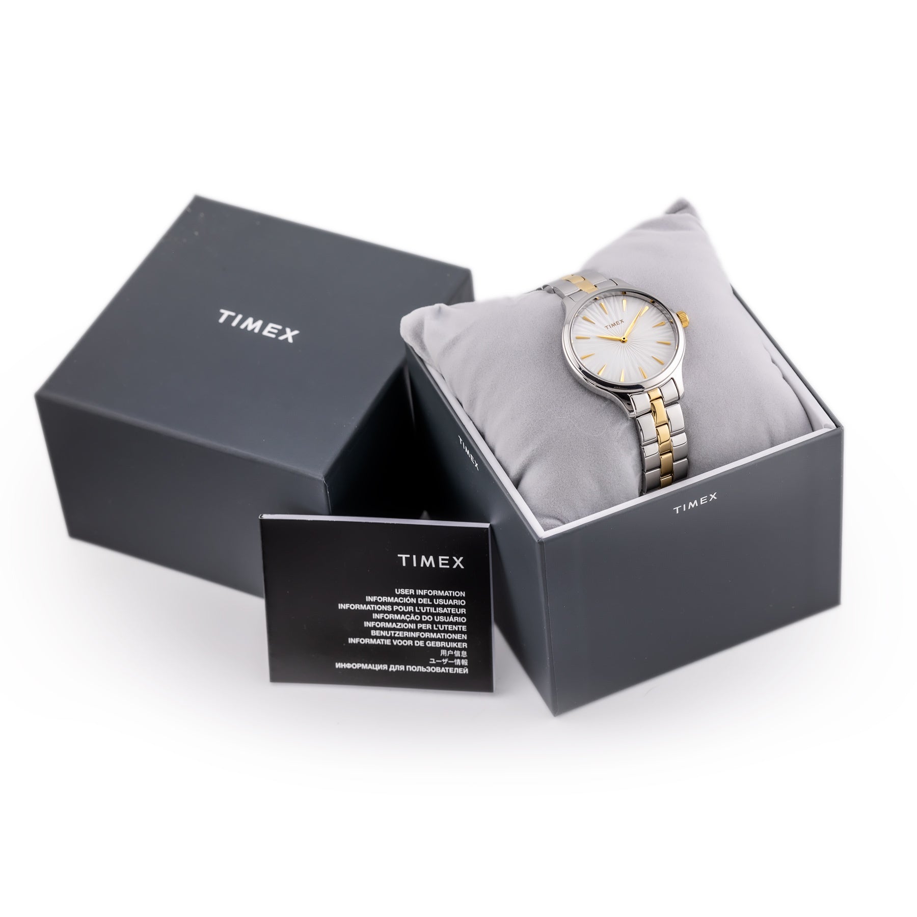 ZEGAREK DAMSKI TIMEX Peyton TW2V06500 + BOX-7