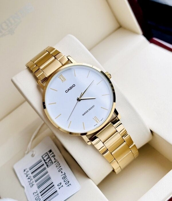 Zegarek Męski Casio MTP-VT01G-7B + BOX-3