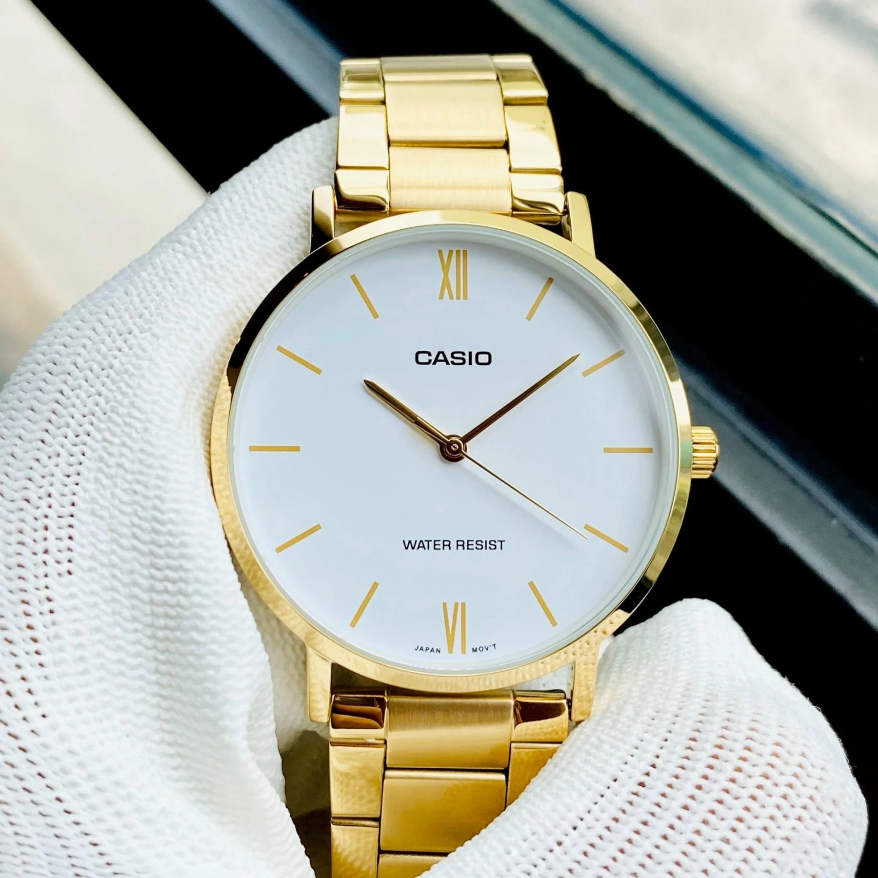 Zegarek Męski Casio MTP-VT01G-7B + BOX-4