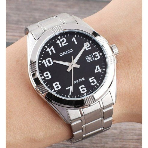 ZEGAREK MĘSKI CASIO MTP-1308D-1B (zd177d) + BOX-6