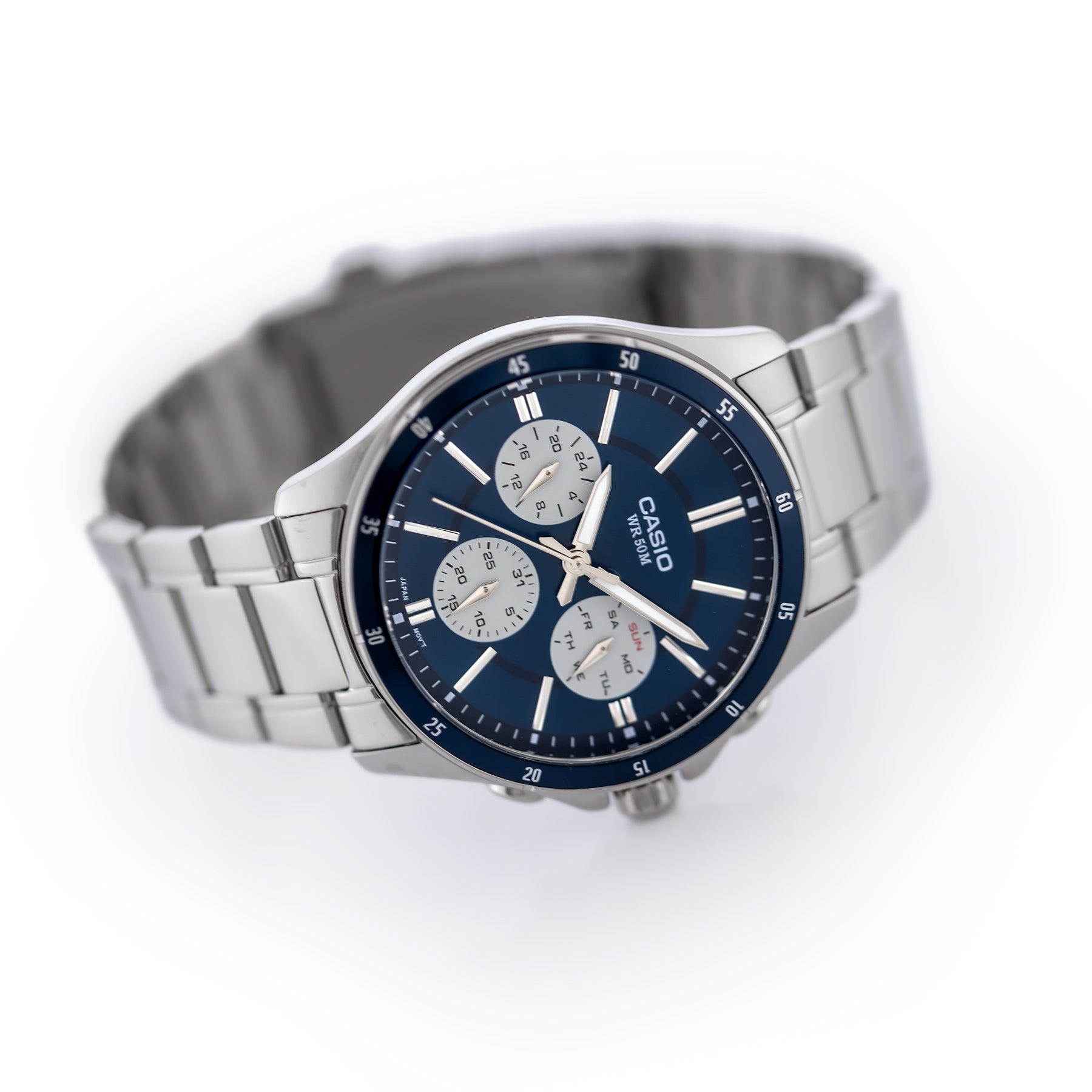 ZEGAREK MĘSKI CASIO MTP-1374D-2A3 (zd063h) + BOX-4