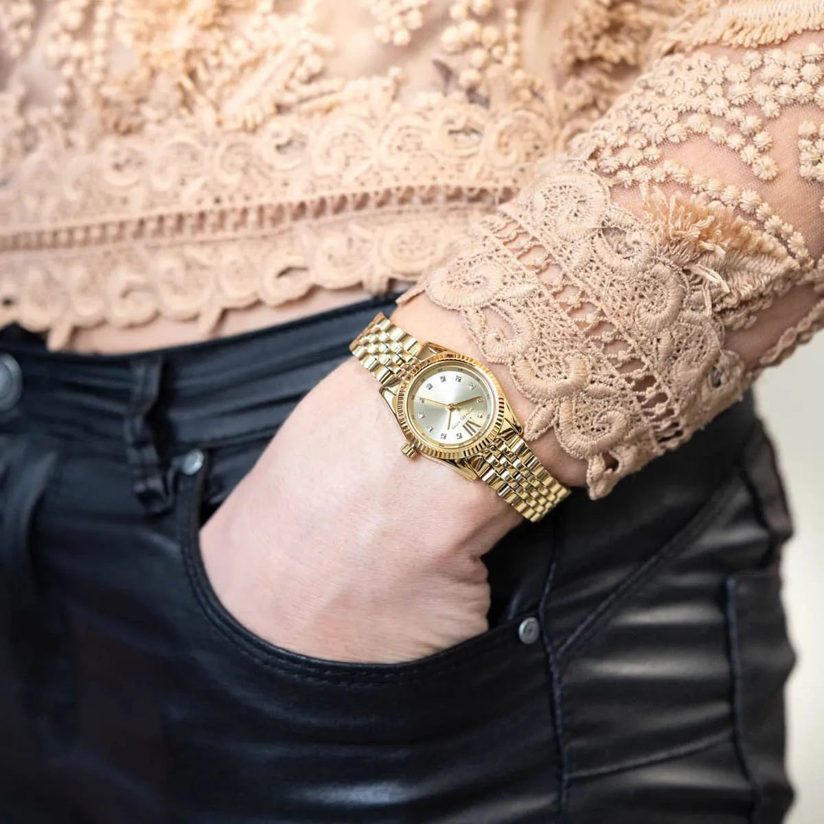 ZEGAREK DAMSKI MICHAEL KORS MK4741 - LEXINGTON + BOX-8