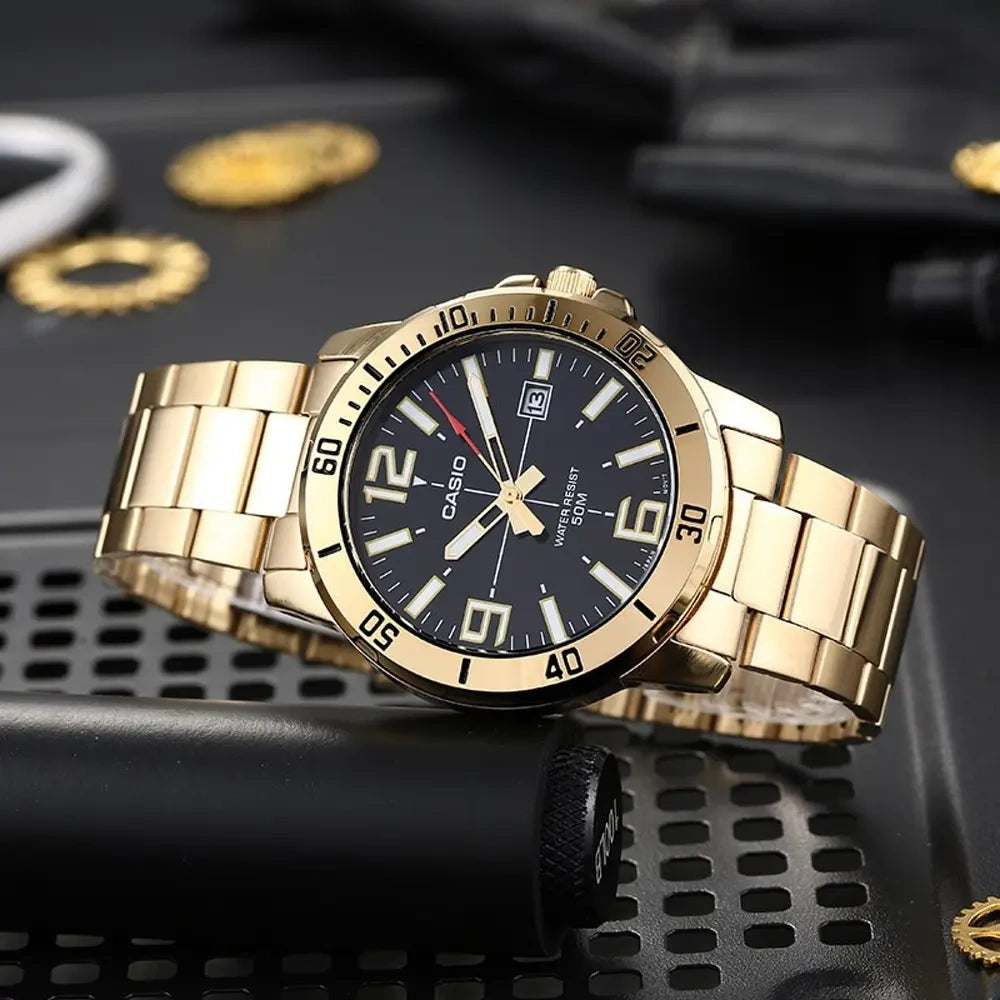 ZEGAREK MĘSKI CASIO MTP-VD01G-1B + BOX-6