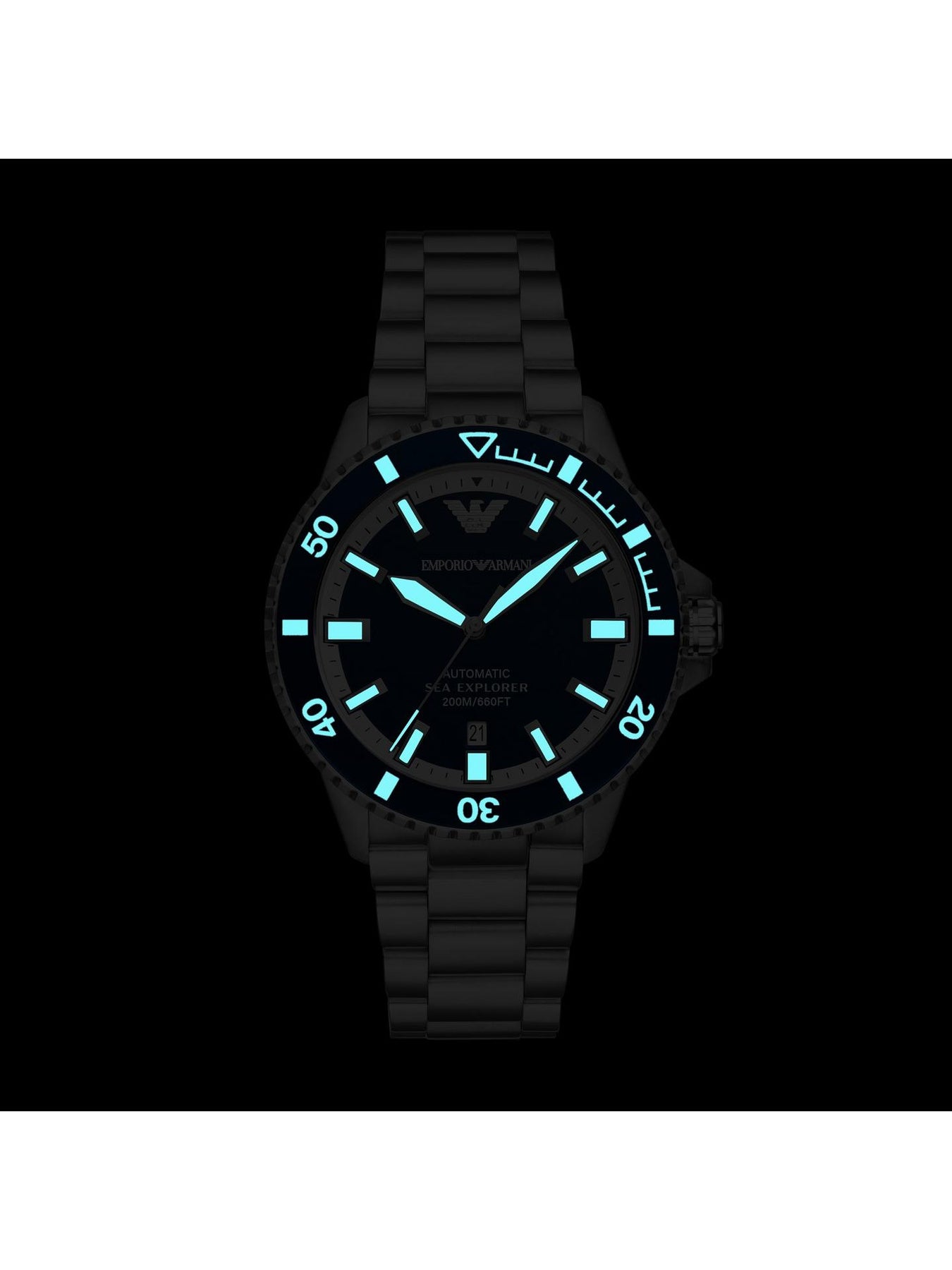 ZEGAREK MĘSKI EMPORIO ARMANI AR60079 Sea Explorer AUTOMATIC (zi110a) + BOX-5
