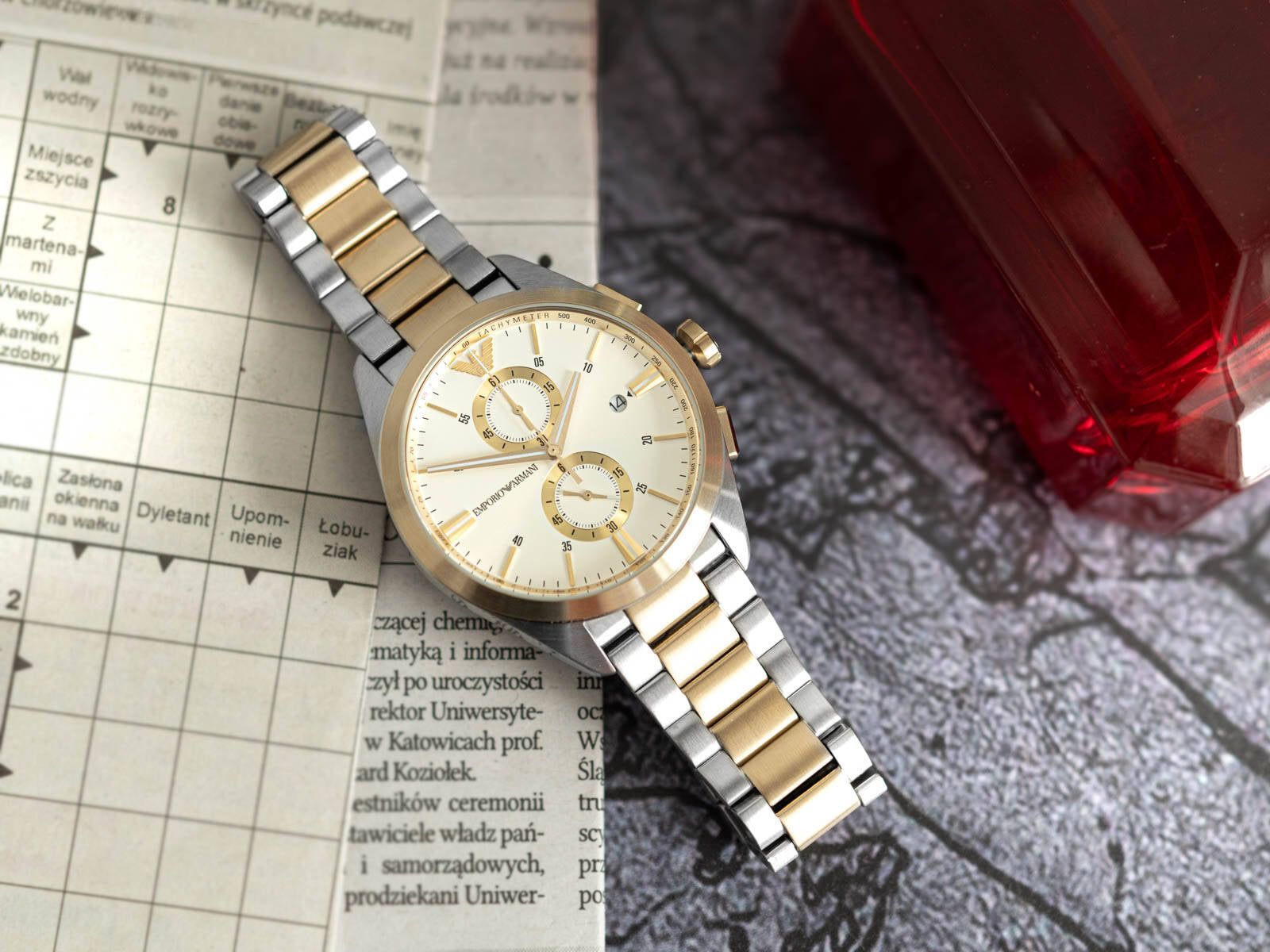 ZEGAREK MĘSKI EMPORIO ARMANI AR11605 CLAUDIO + BOX-5