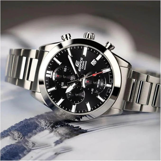 Zegarek Męski Casio EDIFICE Chronograph EFB-710D-1A + BOX-6