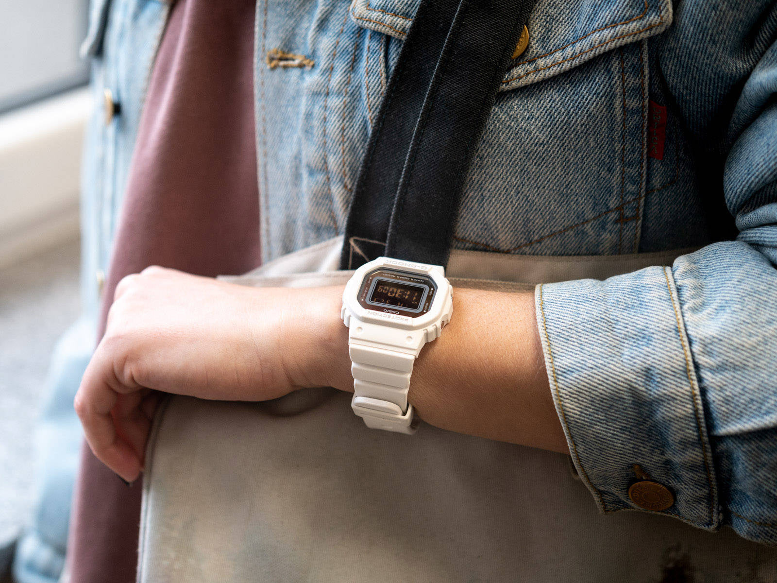 ZEGAREK DAMSKI CASIO G-SHOCK GMD-S5600-7ER + BOX-5