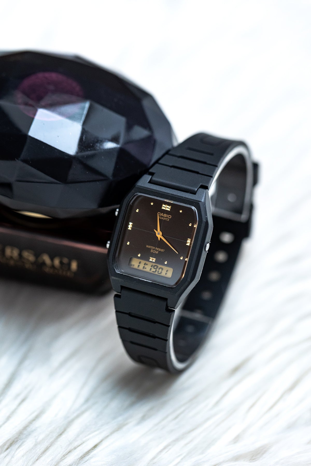 Zegarek Damski Casio AW-48HE-1AVDF + BOX-7