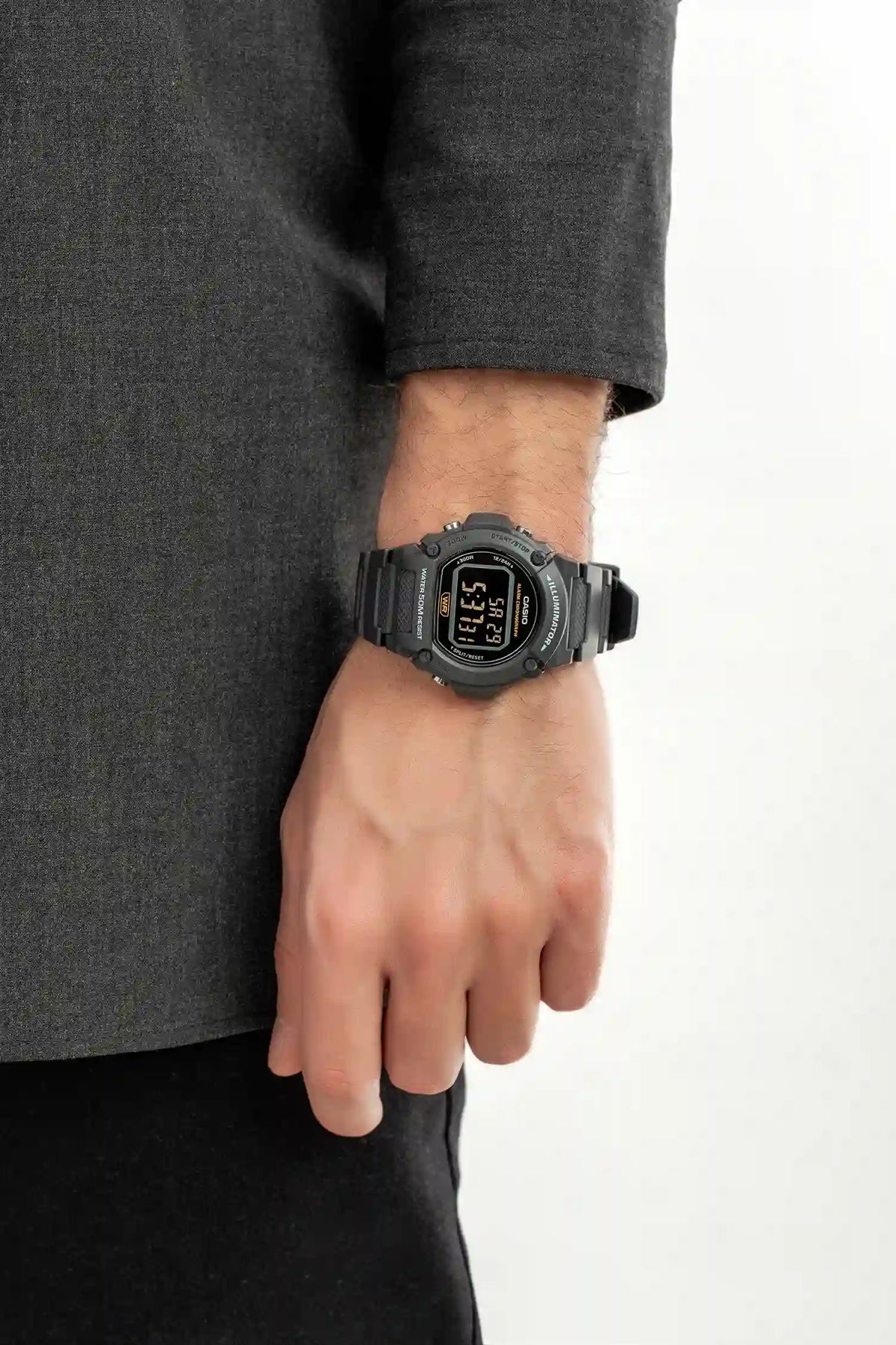 Zegarek Męski Casio W-219H-8BVEF (zd207g) + BOX-8