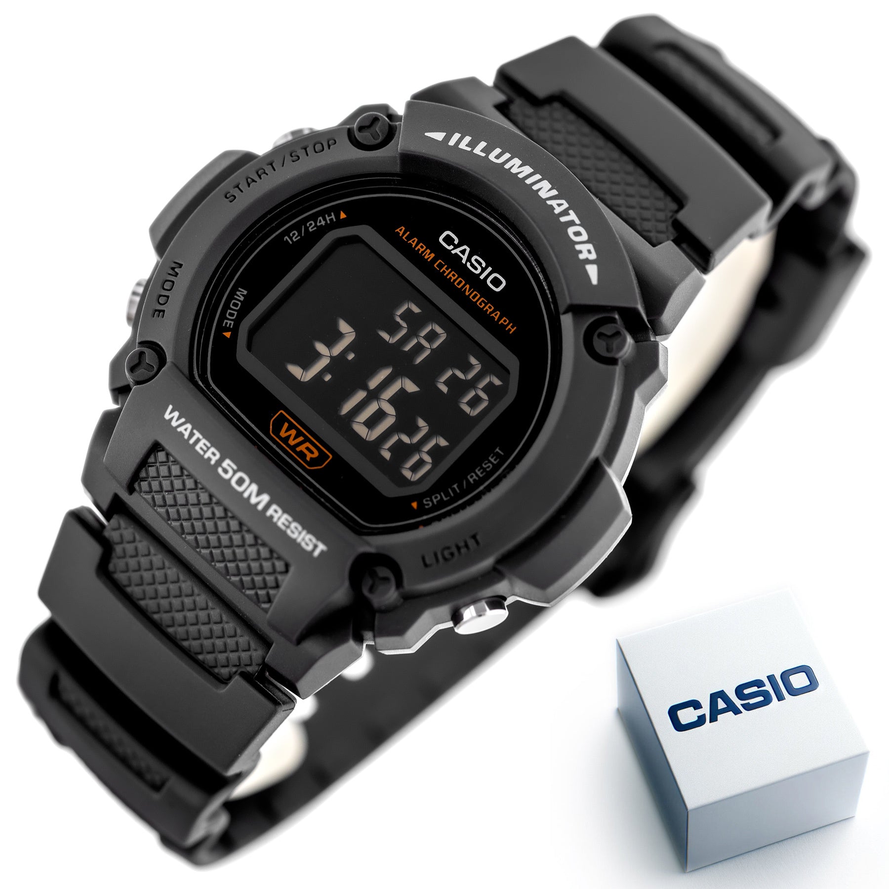 Zegarek Męski Casio W-219H-8BVEF (zd207g) + BOX-11