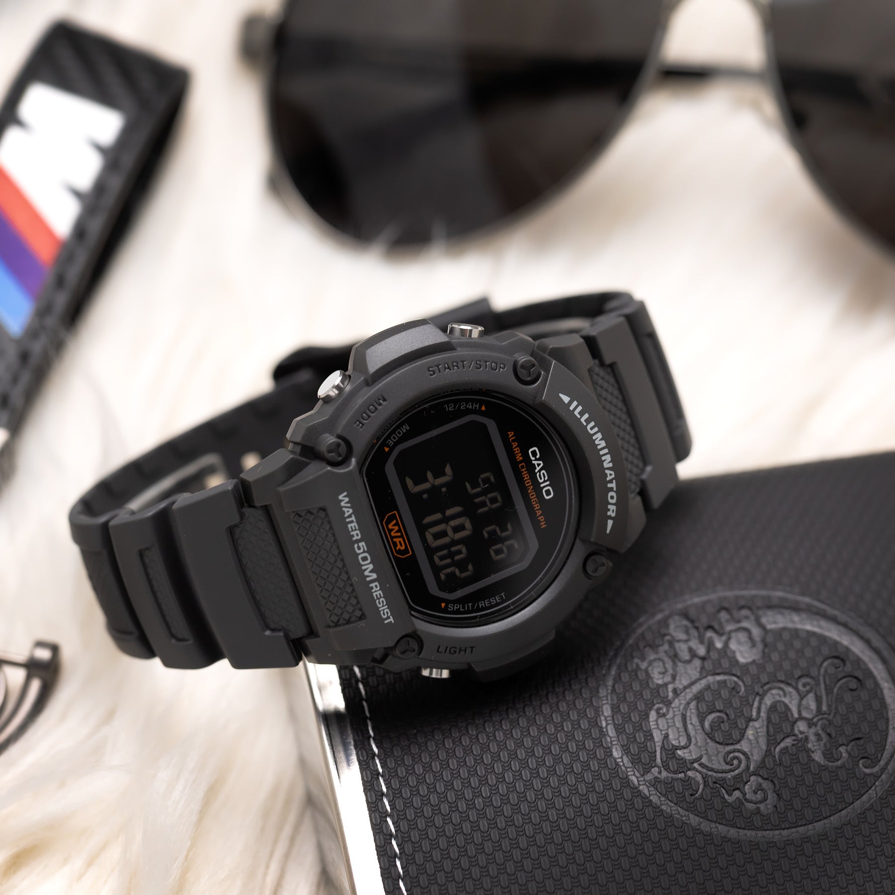 Zegarek Męski Casio W-219H-8BVEF (zd207g) + BOX-7