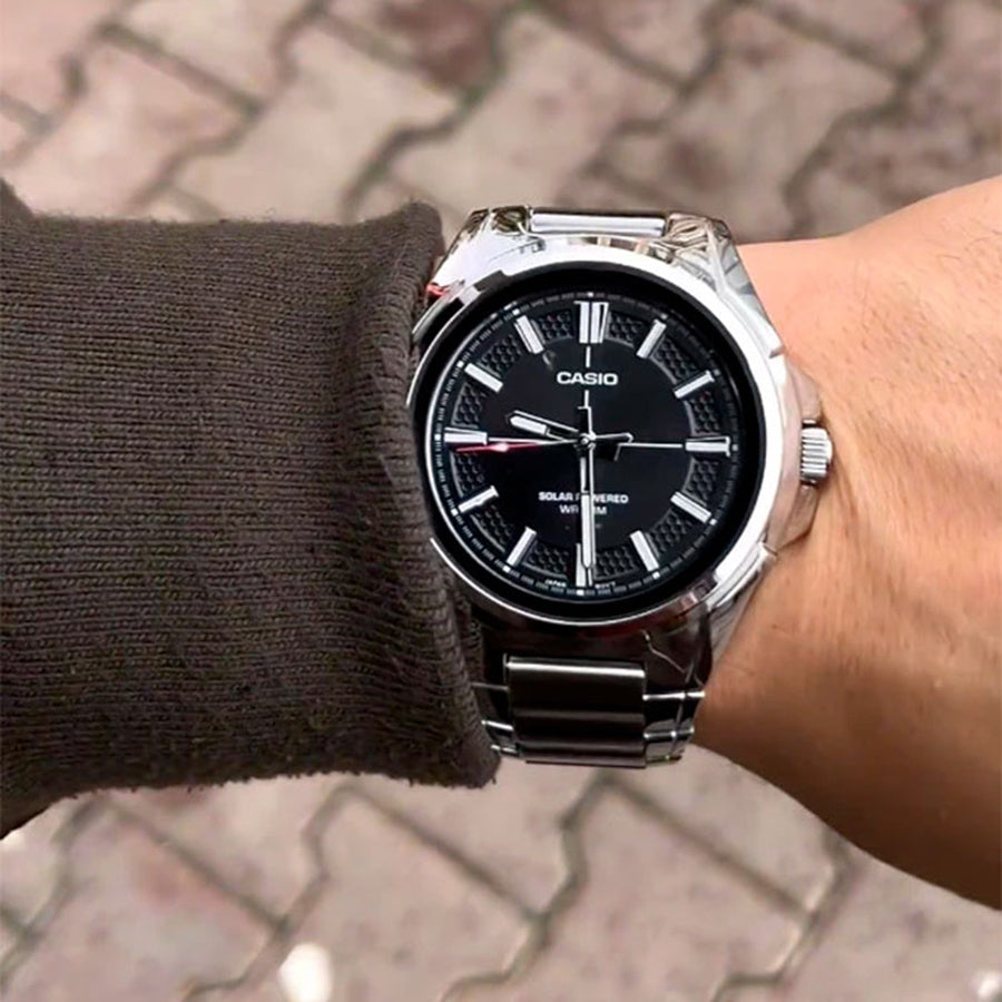 Zegarek Męski Casio MTP-RS100D-1A + BOX-4
