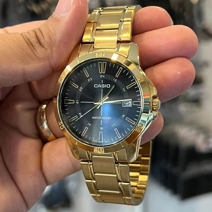 Zegarek Męski Casio MTP-V004G-1CUDF (zd251b) + BOX-5