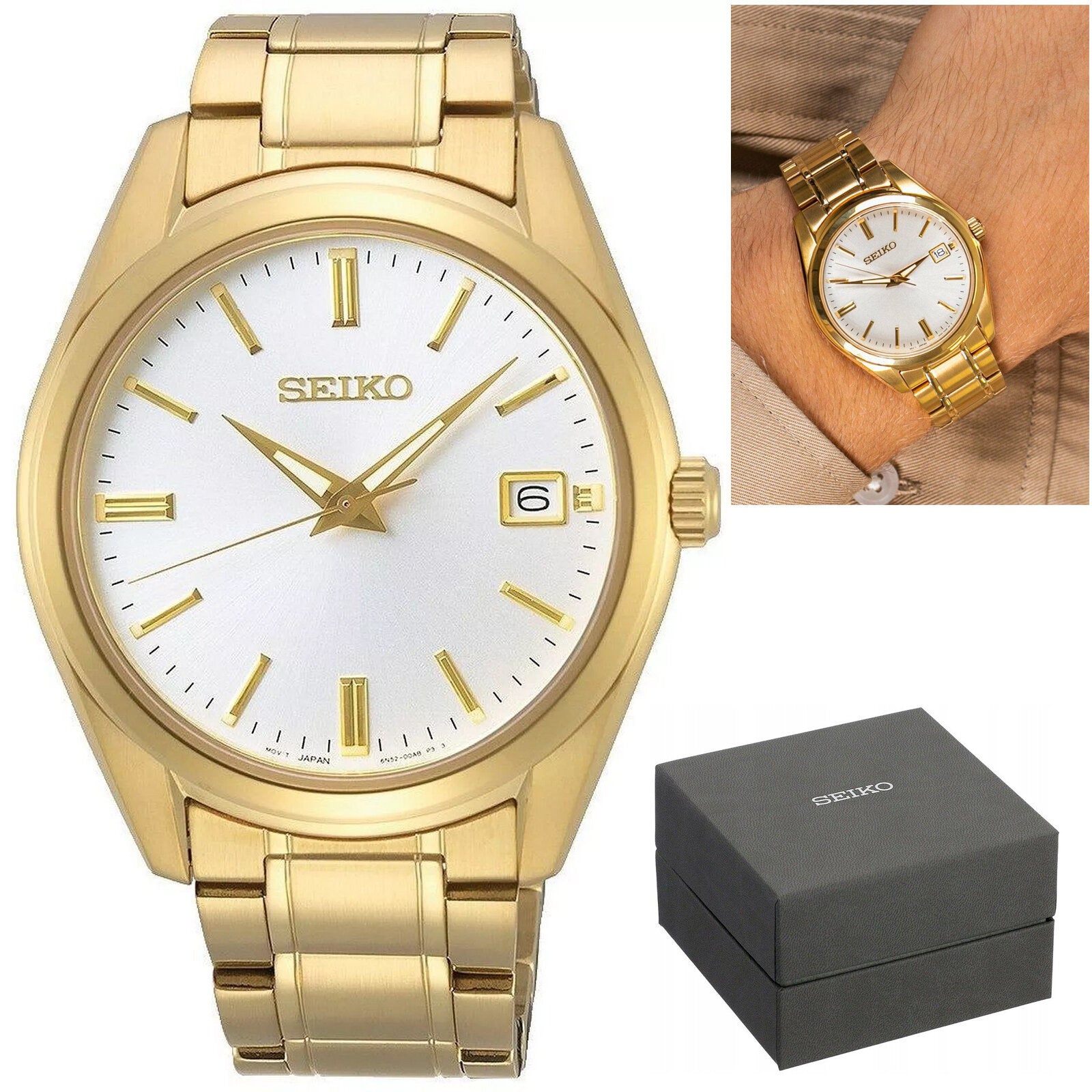 Zegarek Męski Seiko SUR314P1 + BOX-10