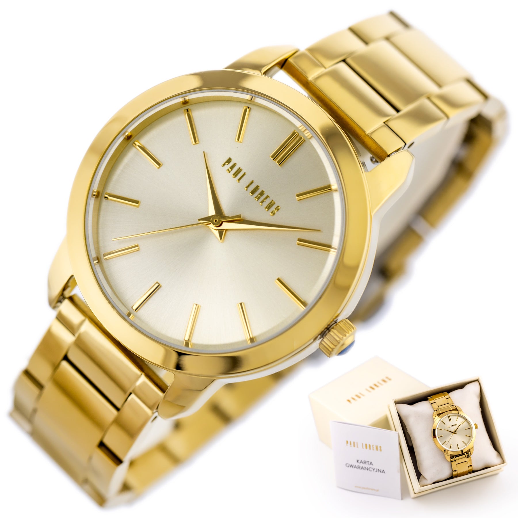 ZEGAREK DAMSKI PAUL LORENS - PL10659B-4D1 (zg547d) + BOX-9