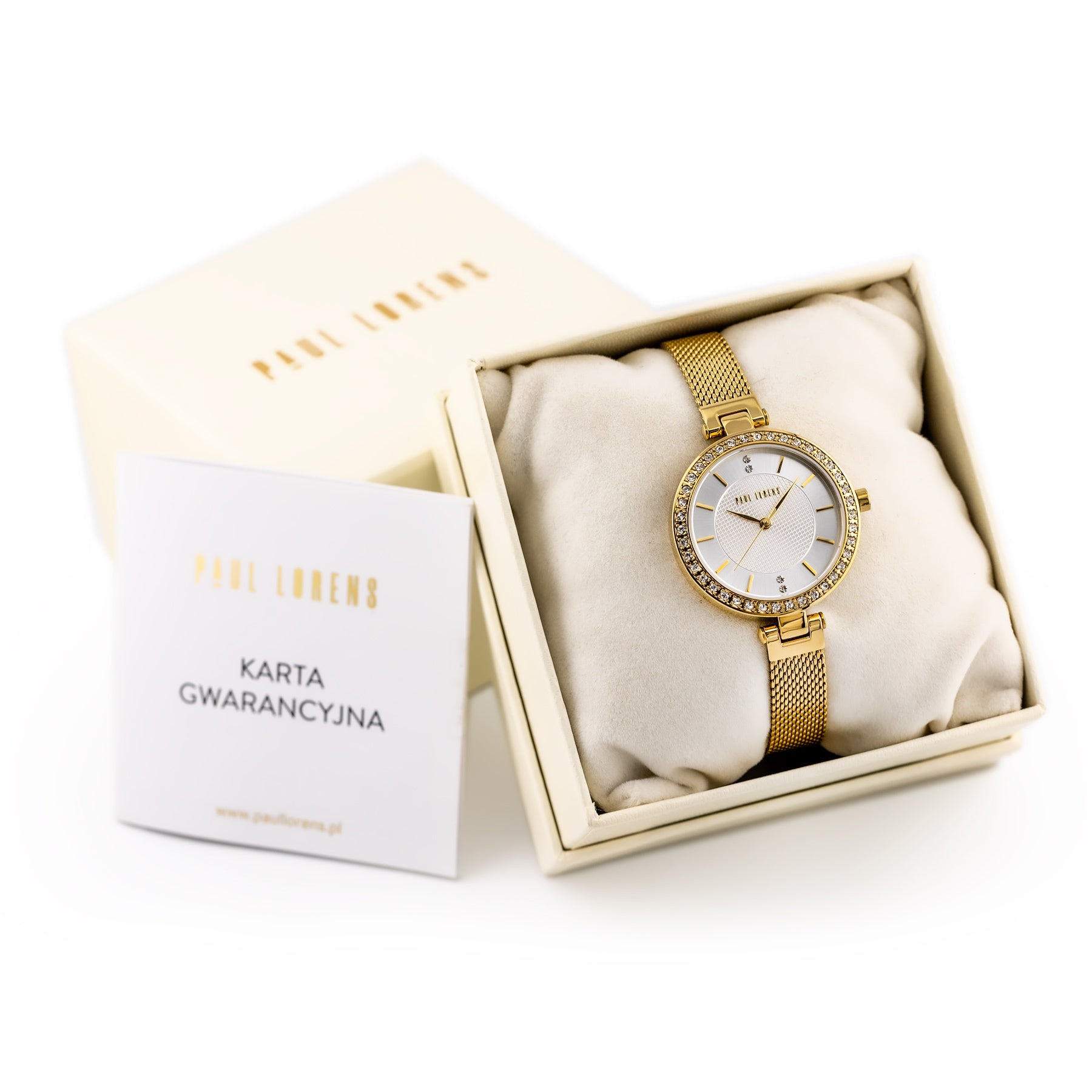 ZEGAREK DAMSKI PAUL LORENS - PL10995B-3D1 (zg546c) + BOX-9