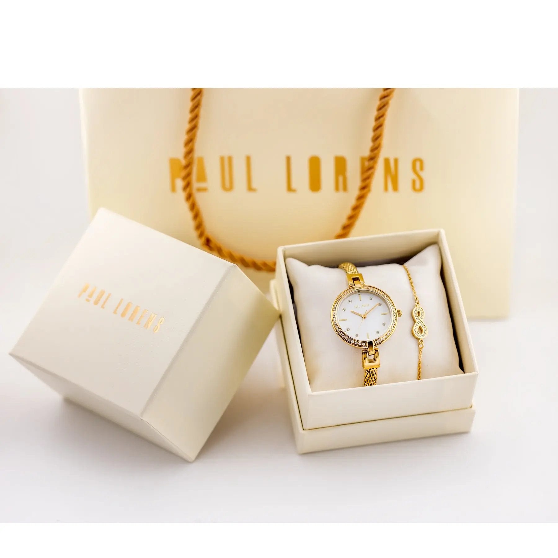 KOMPLET PREZENTOWY DAMSKI PAUL LORENS Zegarek + bransoletka (zg507d) KOMPLET PREZENTOWY DAMSKI PAUL LORENS Zegarek + bransoletka (zg507d) - 5905937209159