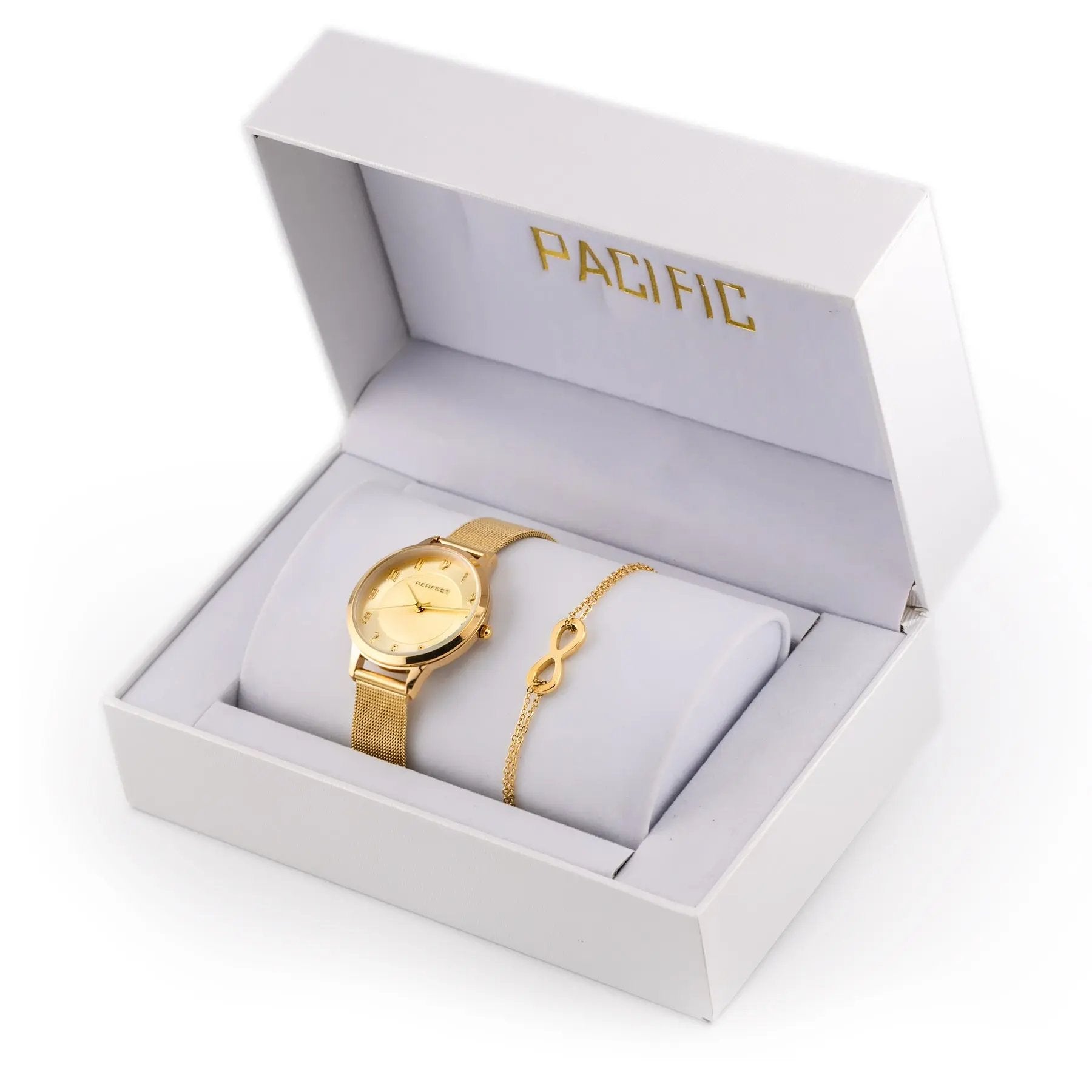 KOMPLET PREZENTOWY DAMSKI - Zegarek + bransoletka (zp532e) KOMPLET PREZENTOWY DAMSKI - Zegarek + bransoletka (zp532e) - Lorence 5905937209203