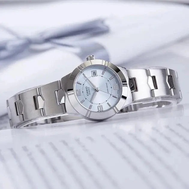 ZEGAREK DAMSKI CASIO LTP-1241D-2A + BOX ZEGAREK DAMSKI CASIO LTP-1241D-2A + BOX - Lorence 4971850829546