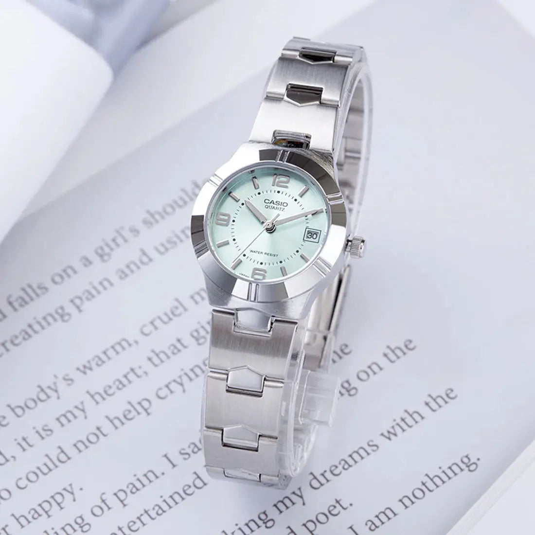ZEGAREK DAMSKI CASIO LTP-1241D-2A + BOX ZEGAREK DAMSKI CASIO LTP-1241D-2A + BOX - Lorence 4971850829546