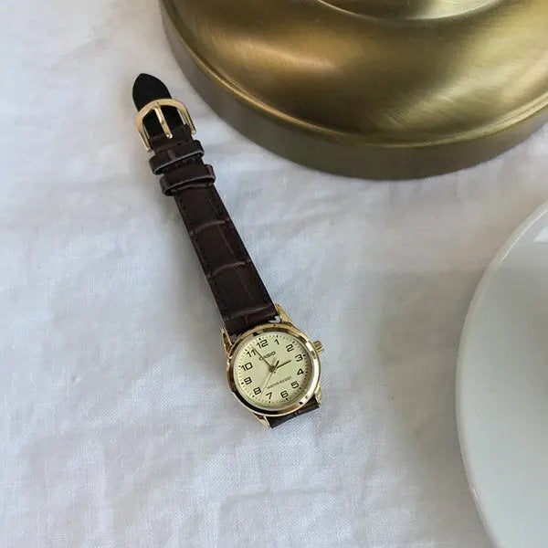 ZEGAREK DAMSKI CASIO LTP-V001GL-9B (zd588b) + BOX-8