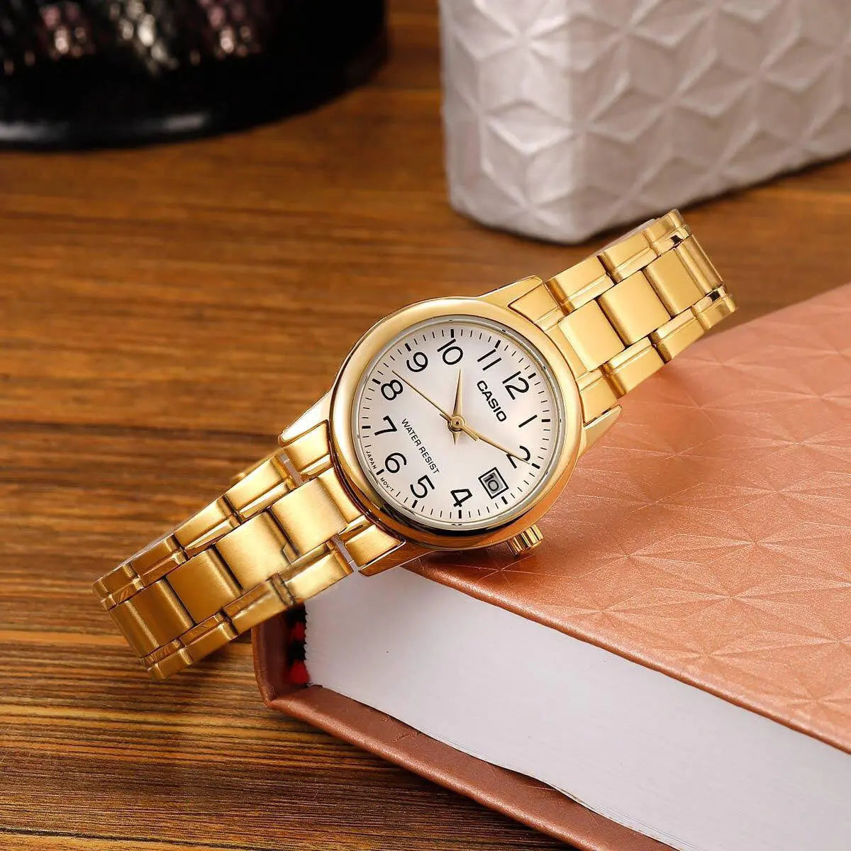 ZEGAREK DAMSKI CASIO LTP-V002G-7B2UDF (zd587g) + BOX-5