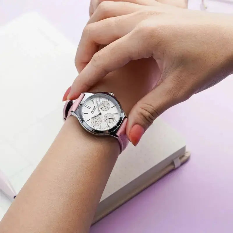 ZEGAREK DAMSKI CASIO LTP-V300L-4A (zd581b) + BOX-7