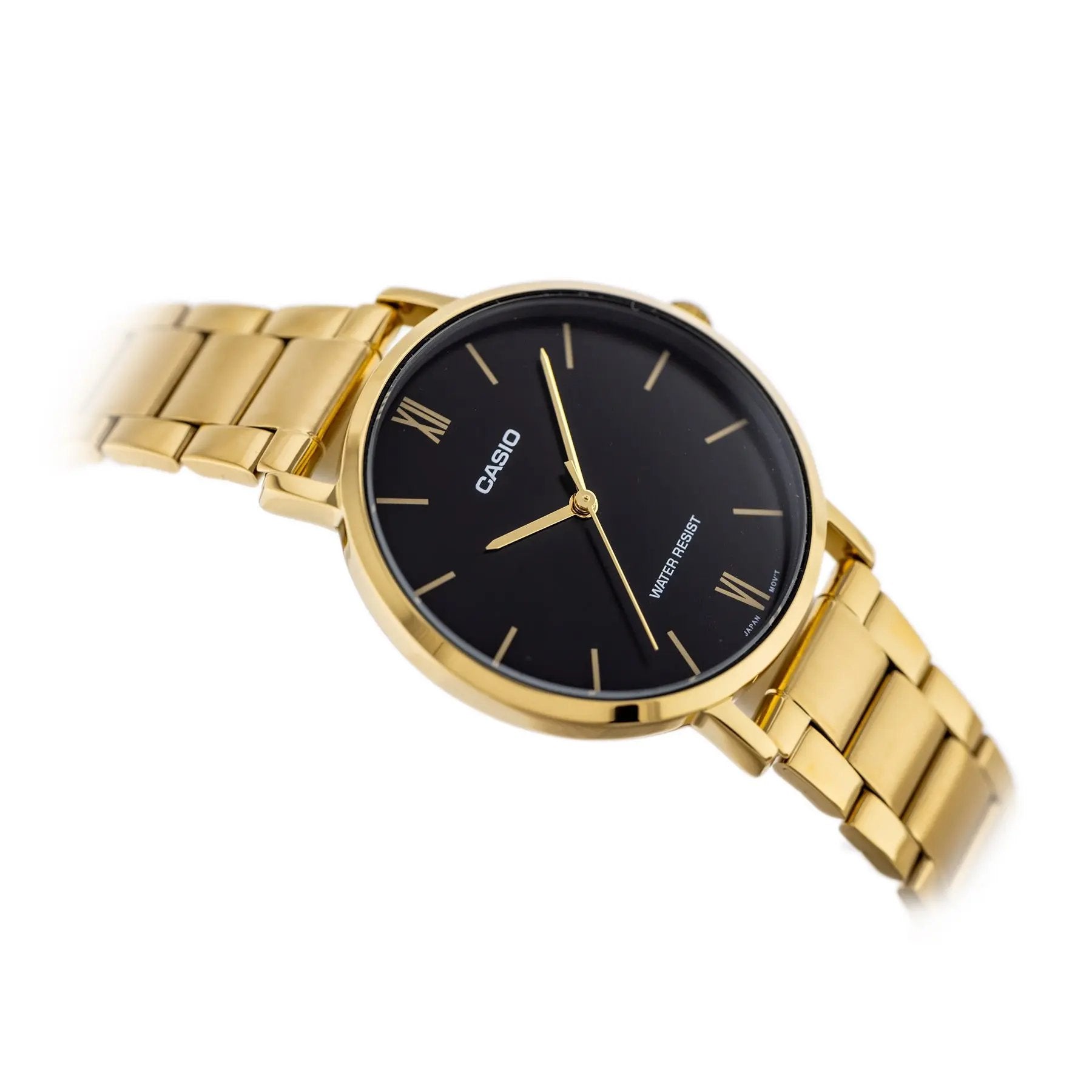 ZEGAREK DAMSKI CASIO LTP-VT01G-1B (zd613d) + BOX ZEGAREK DAMSKI CASIO LTP-VT01G-1B (zd613d) + BOX - Lorence 4549526270772