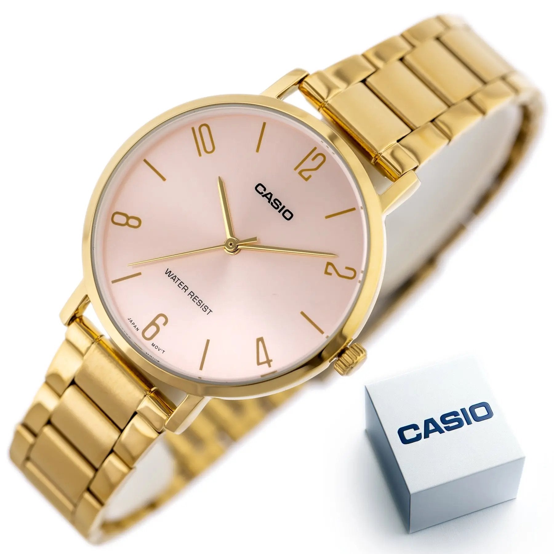 ZEGAREK DAMSKI CASIO LTP-VT01G-4B + BOX (zd613k) ZEGAREK DAMSKI CASIO LTP-VT01G-4B + BOX (zd613k) - Lorence 4549526286049